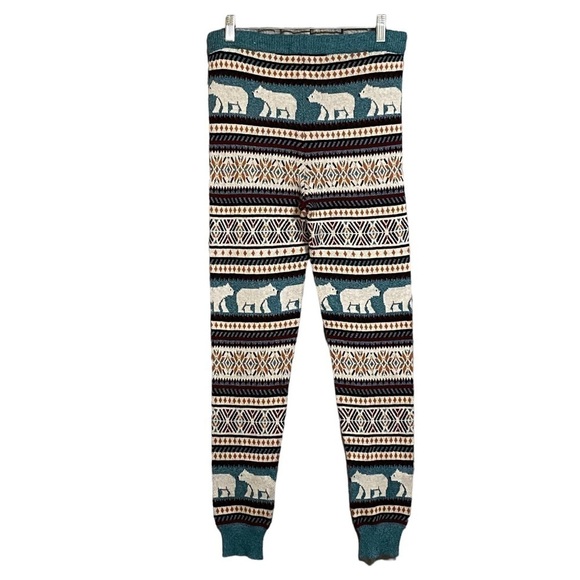 American Eagle polar bear sweater leggings size L - Picture 10 of 10